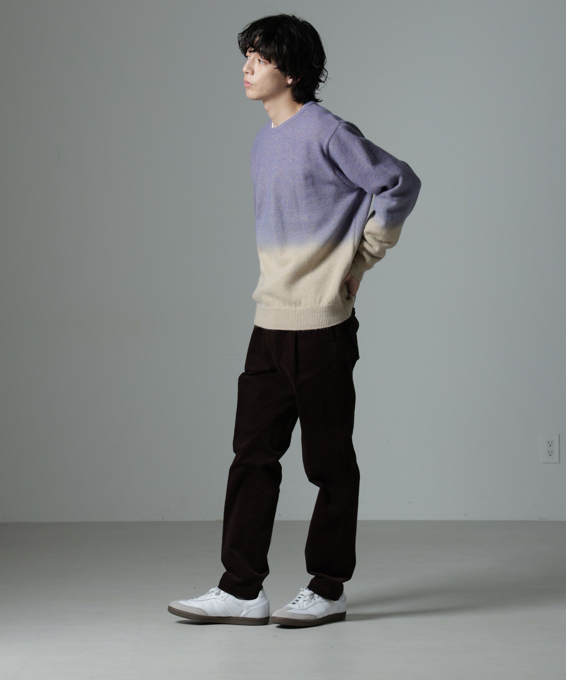 nano･universe「段染めニット」|ニット・セーター|