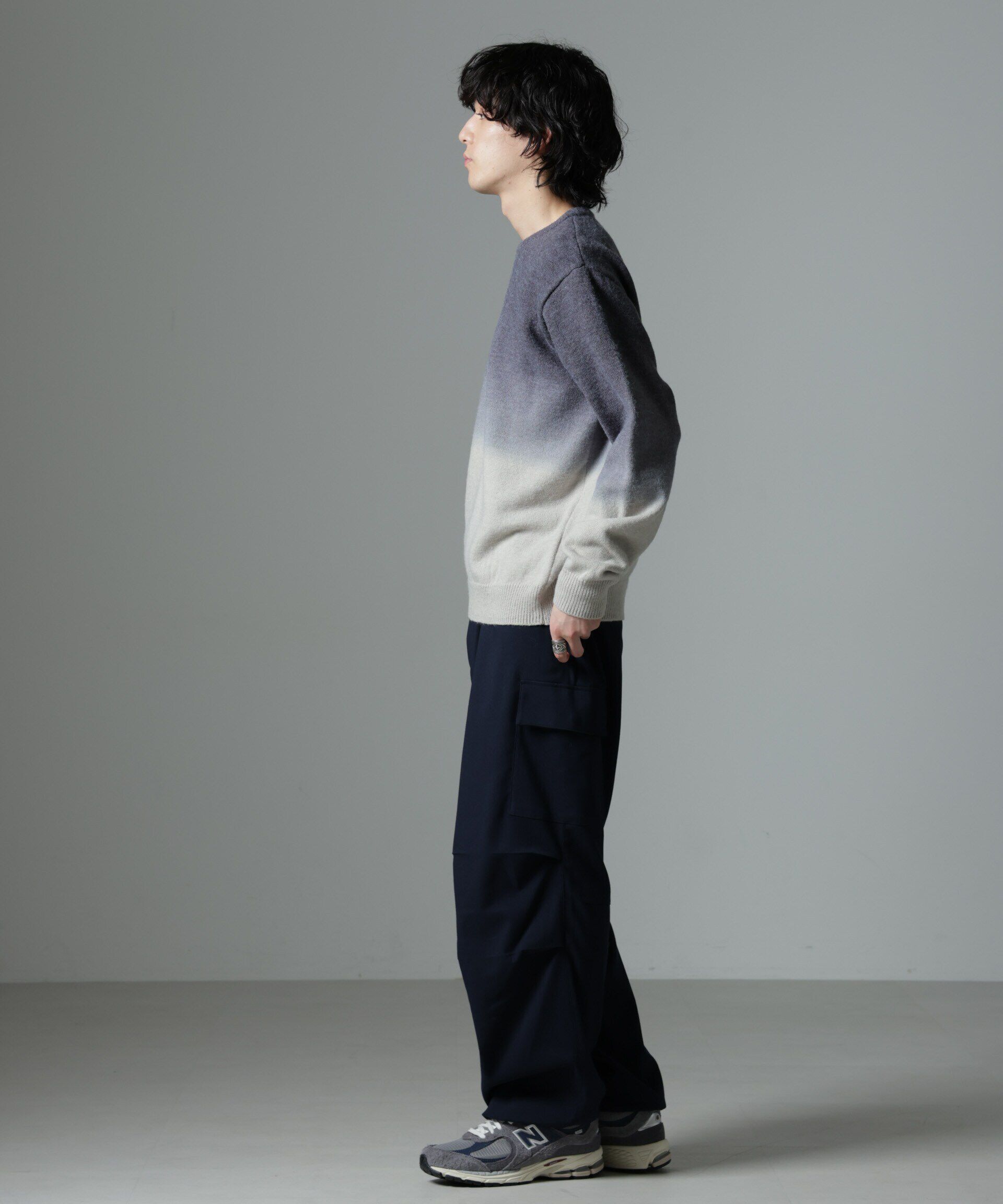 nano･universe「段染めニット」|ニット・セーター|