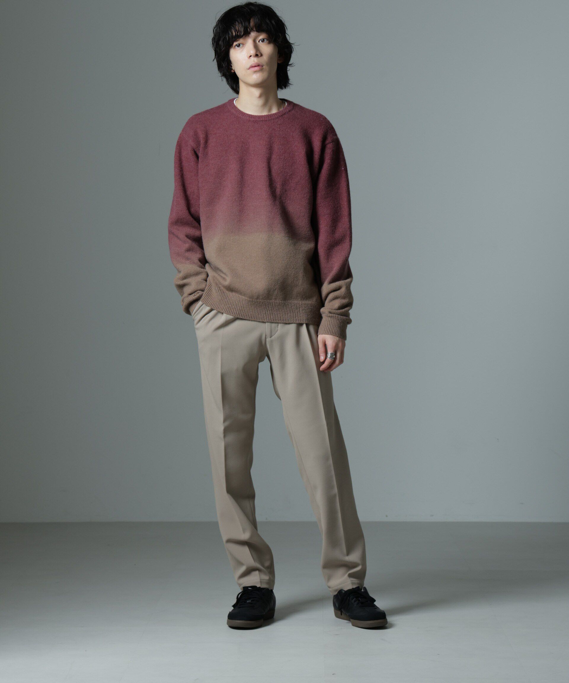 nano･universe「段染めニット」|ニット・セーター|