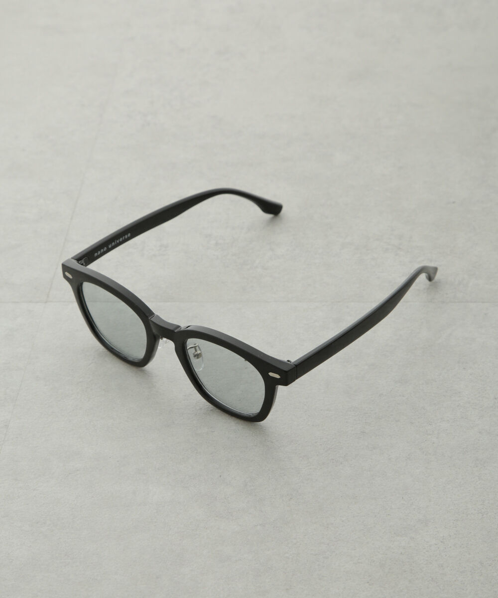 nano･universe「アイウェア/ボストン型 セルフレーム」|メガネ|