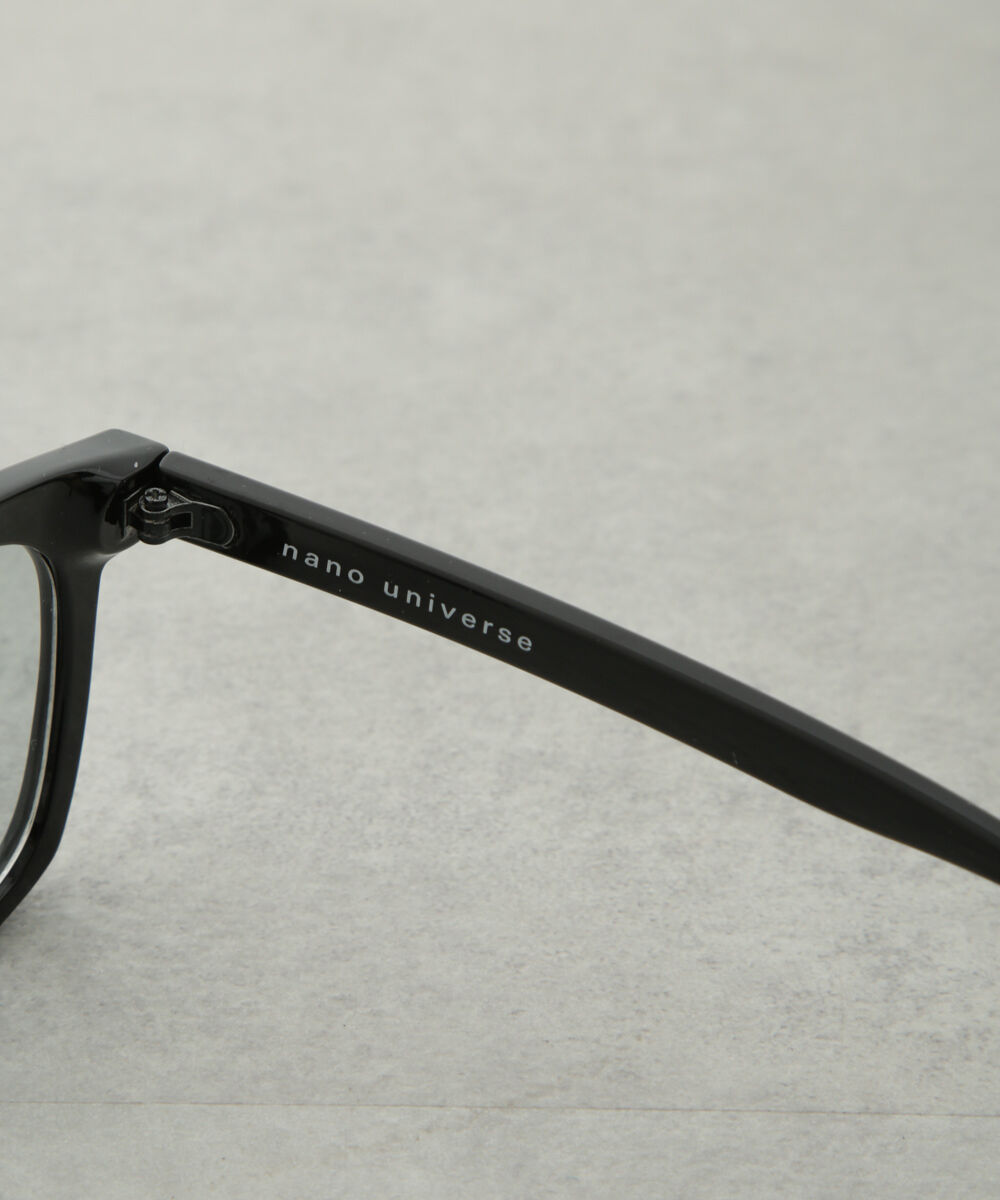 nano･universe「アイウェア/ボストン型 セルフレーム」|メガネ|