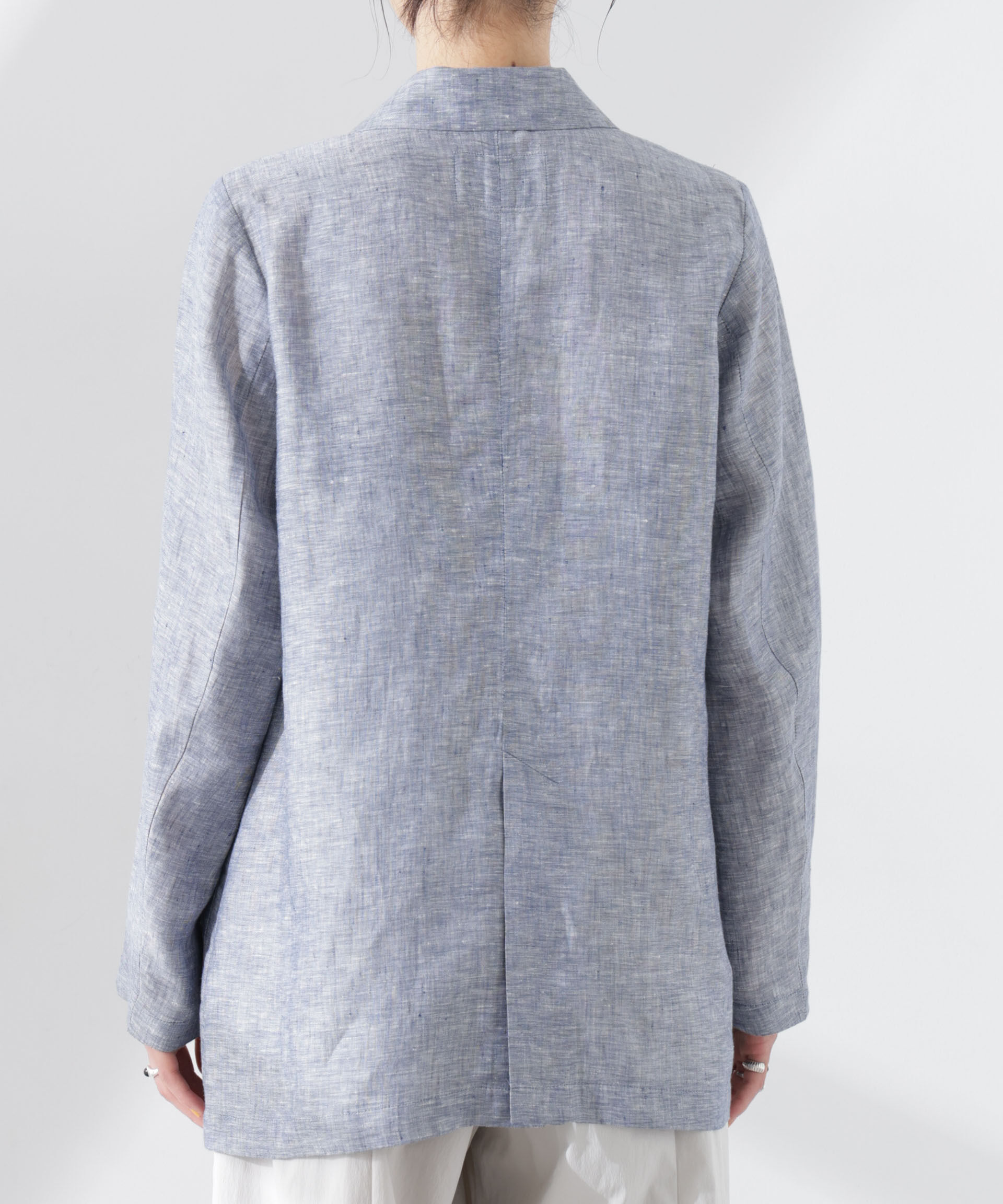 nano･universe「ヨーロピアンフラックス シアージャケット（セットアップ可）」|テーラードジャケット|