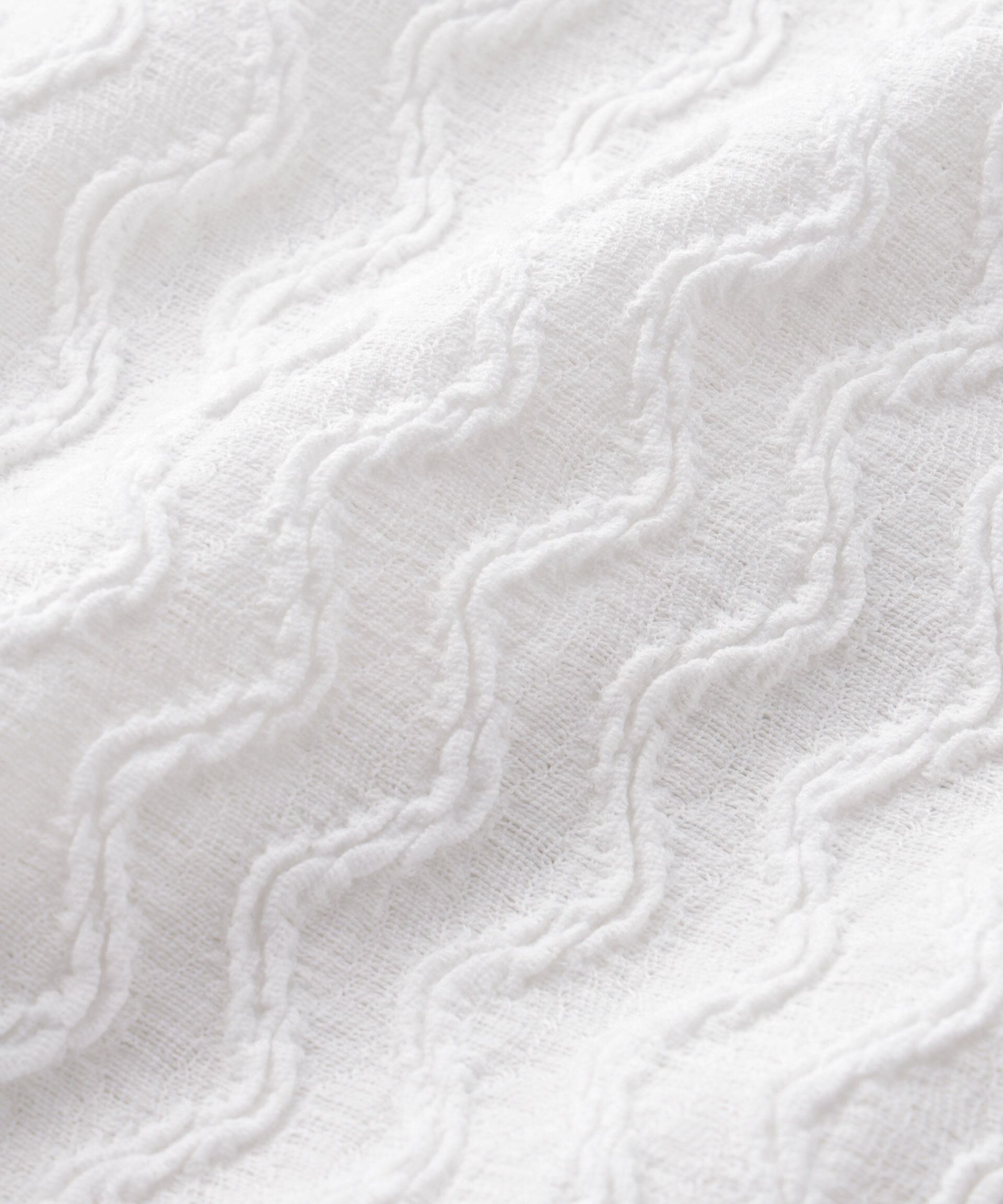 nano･universe「ウェーブジャガードボリュームスリーブプルオーバー」|Tシャツ・カットソー|