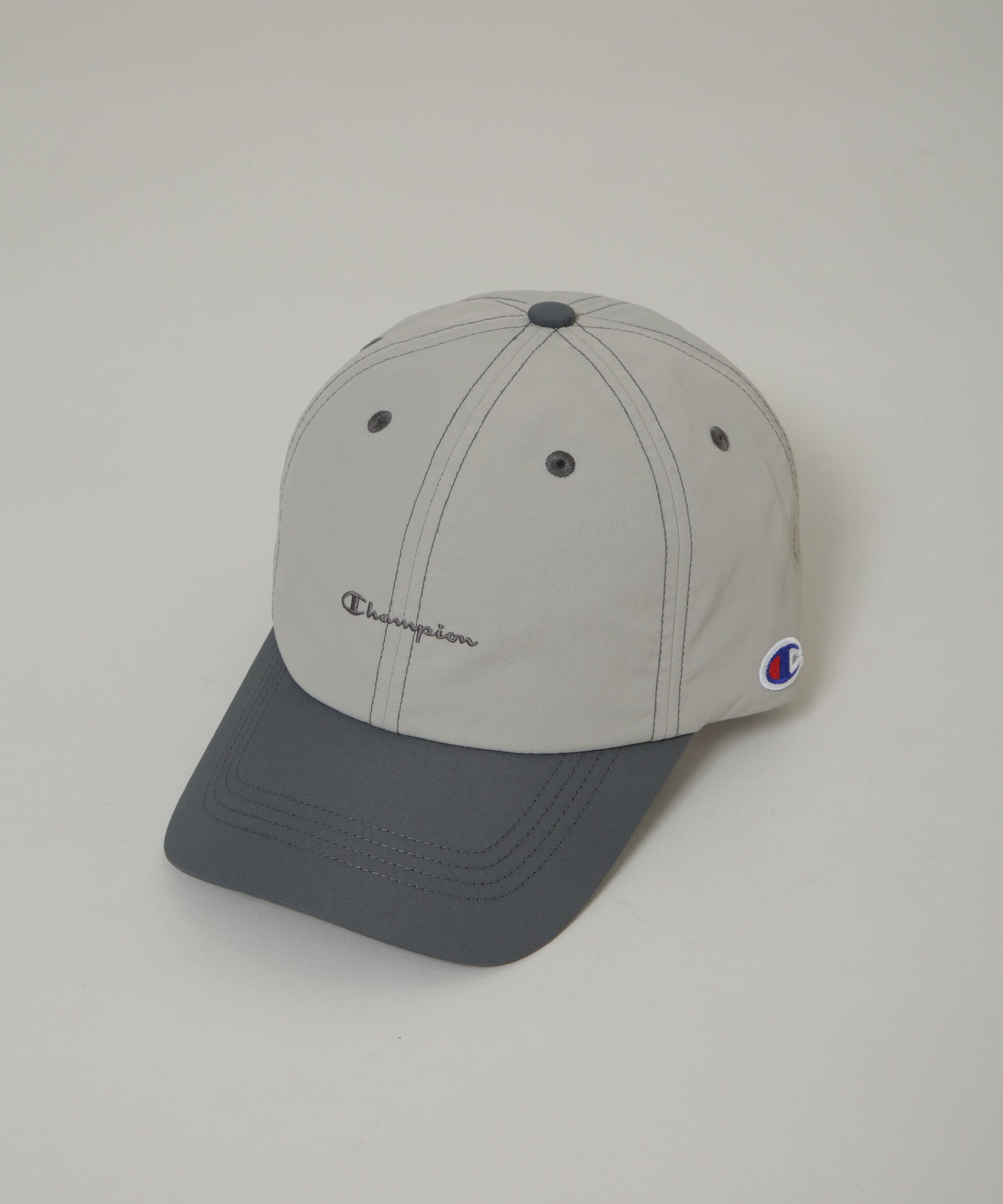 nano･universe「Champion/Nタフタ遮熱/UVハイキャップ」|キャップ・キャスケット|ベージュ