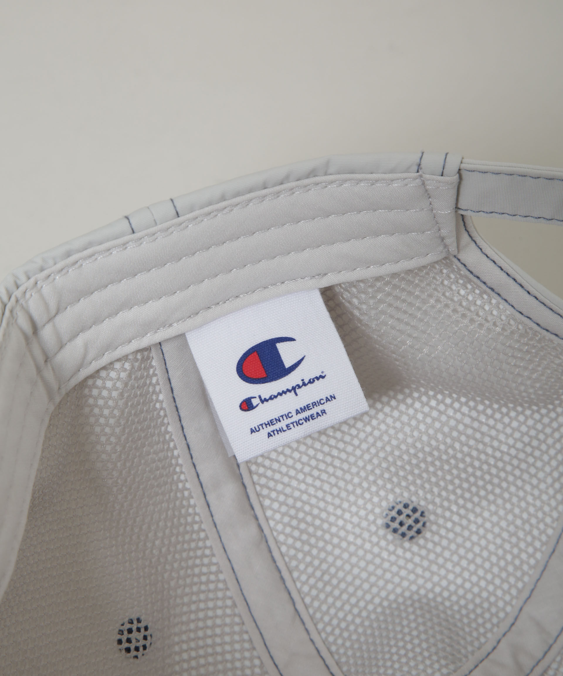 nano･universe「Champion/Nタフタ遮熱/UVハイキャップ」|キャップ・キャスケット|