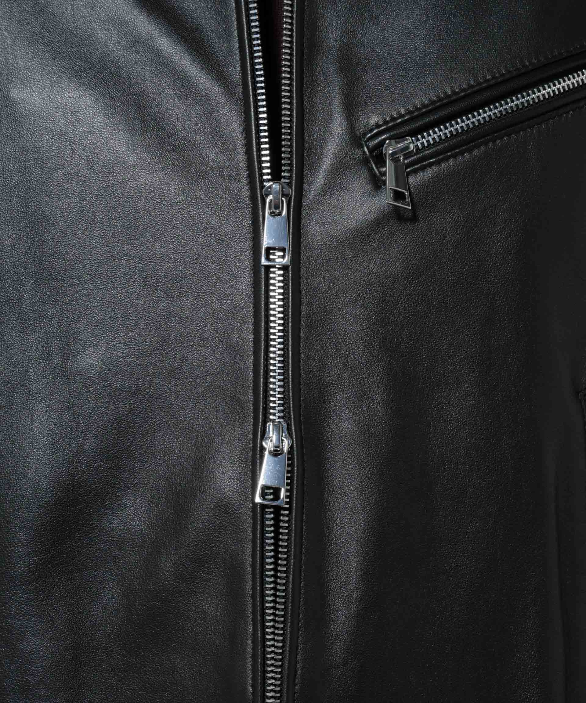 nano･universe「ラムナッパレザーライダースジャケット」|ライダースジャケット|