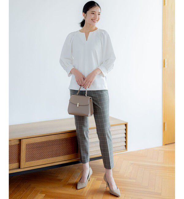 組曲「タックスリーブカルゼ カットソー」|Tシャツ・カットソー|