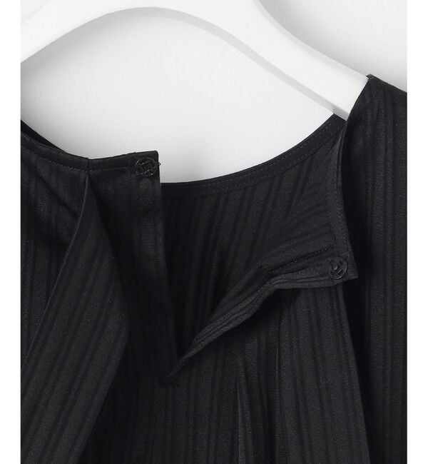 自由区「【XSサイズ～/洗える】ストレッチシャーティング フレンチスリーブブラウス」|Tシャツ・カットソー|