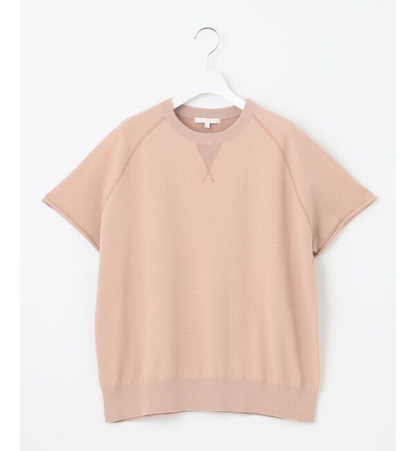 自由区「【洗える】コットンループバックスウェット ニット」|ニット・セーター|