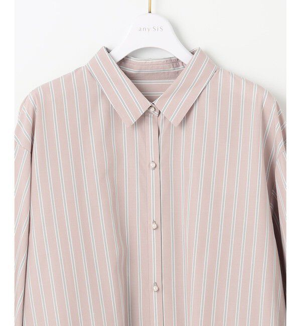any SiS「【洗える】バックシャンイージーケア シャツ」|シャツ・ブラウス|