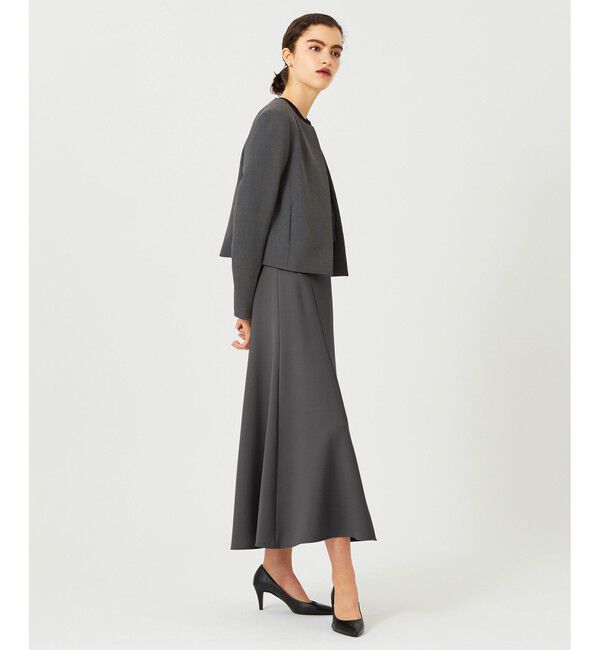 BEIGE,「【L-size】SOPHIA / ノーカラージャケット」|ノーカラージャケット|