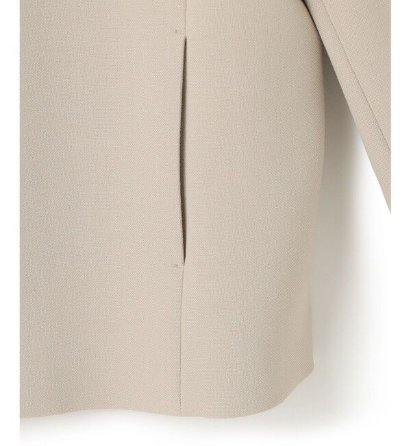 BEIGE,「【L-size】SOPHIA / ノーカラージャケット」|ノーカラージャケット|