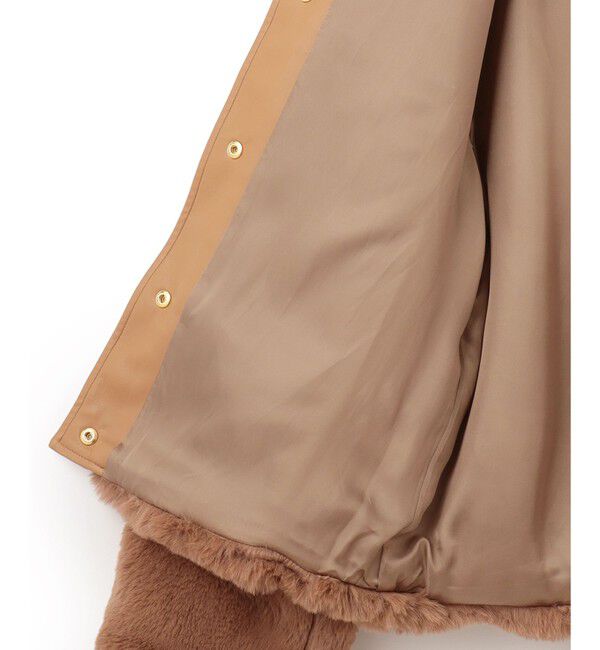 BEIGE,「RAMBUTEAU / ファーブルゾン」|ブルゾン・スタジャン|