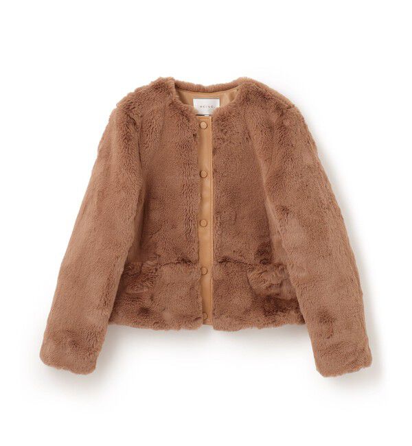 BEIGE,「RAMBUTEAU / ファーブルゾン」|ブルゾン・スタジャン|