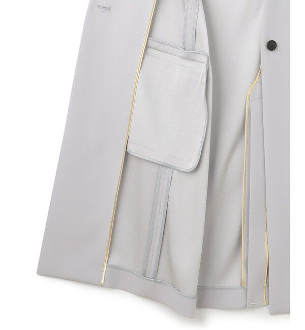 BEIGE,「【L-size】CINDY / ノーカラーロングジャケット」|ノーカラージャケット|