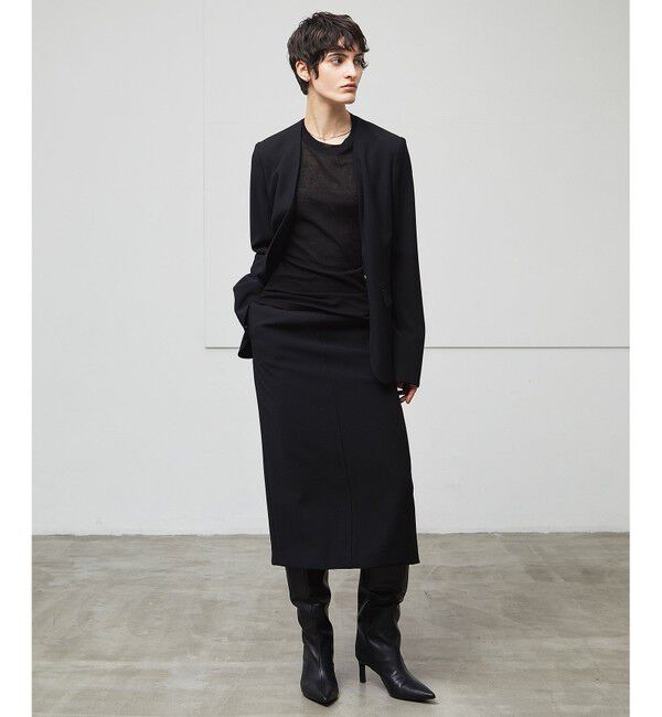 BEIGE,「【洗える】ALAINA / Iラインスカート」|スカート|