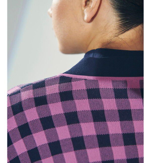 Diagram「チェックVネックニットカーディガン」|カーディガン|