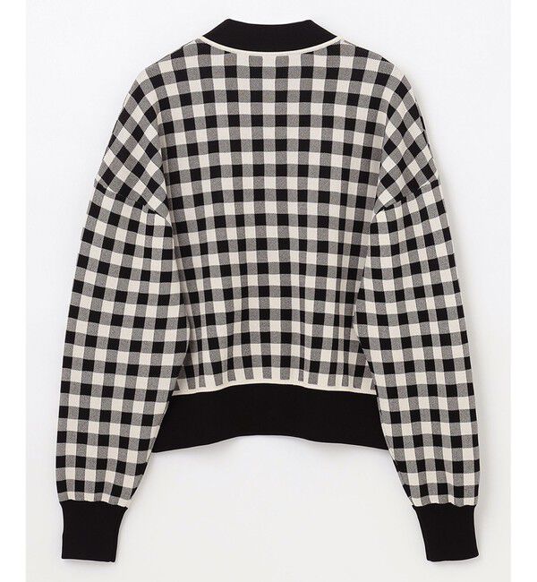 Diagram「チェックVネックニットカーディガン」|カーディガン|