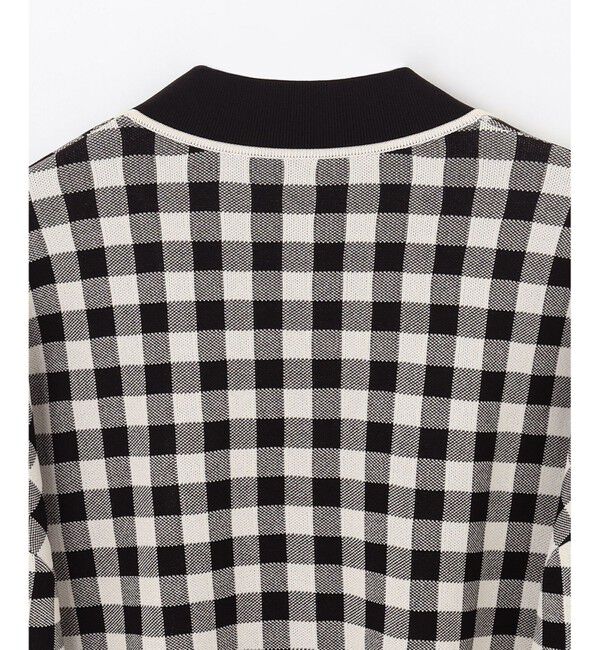 Diagram「チェックVネックニットカーディガン」|カーディガン|