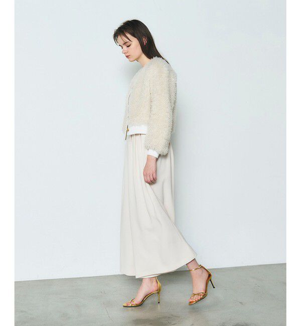 Diagram「フェイクファーニットカーディガン」|カーディガン|