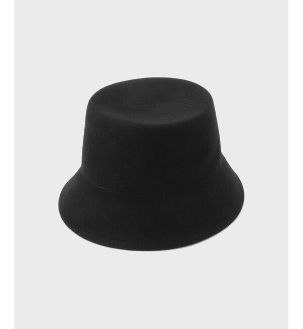 GRACE CONTINENTAL「Ferrucio Vecchi ウールハット」|ハット|ブラック