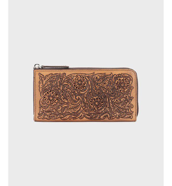 Carving Tribes「Long Wallet-A」|財布|ブラウン