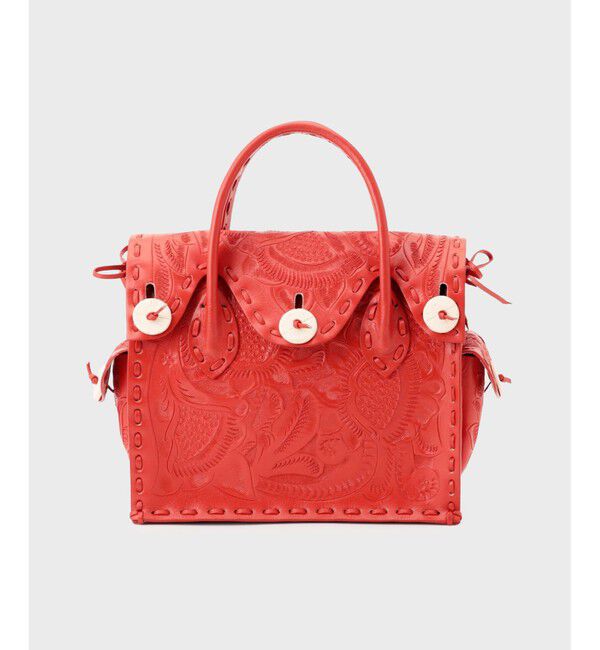 Carving Tribes「MaestraS-gs」|ハンドバッグ|レッド