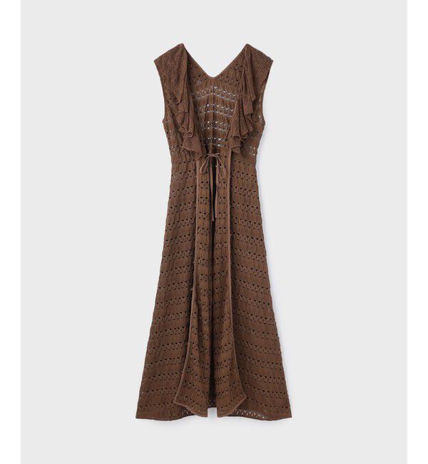 GRACE CONTINENTAL「レースロングカーディガン」|カーディガン|