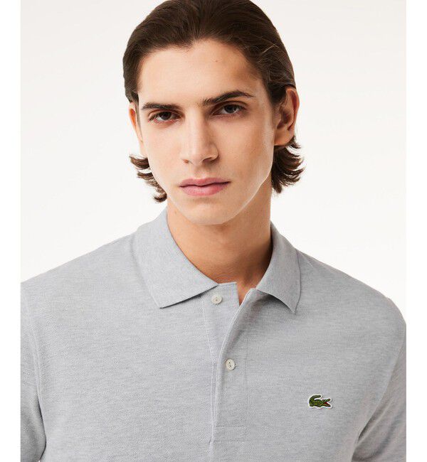 LACOSTE「『L1264』定番半袖ポロシャツ（杢糸）」|ポロシャツ|