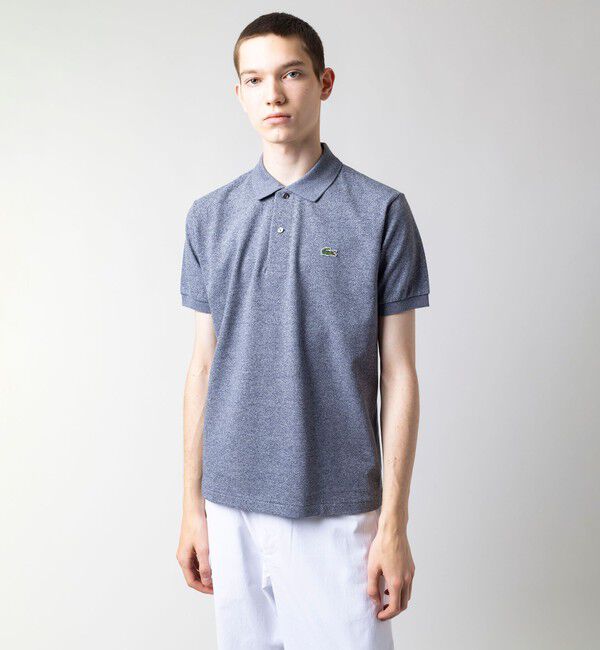 LACOSTE「『L1264』定番半袖ポロシャツ（杢糸）」|ポロシャツ|