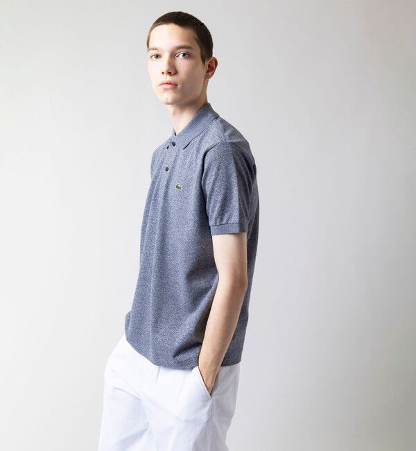 LACOSTE「『L1264』定番半袖ポロシャツ（杢糸）」|ポロシャツ|