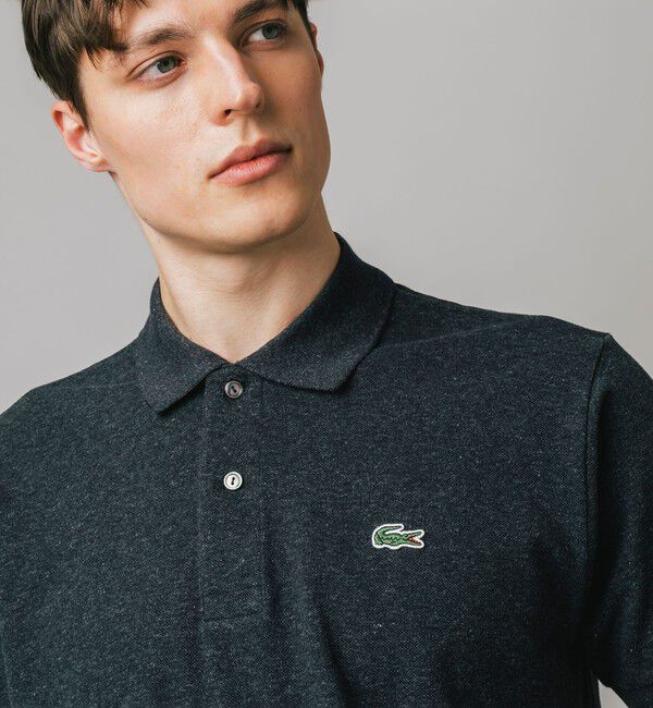 LACOSTE「『L1264』定番半袖ポロシャツ（杢糸）」|ポロシャツ|