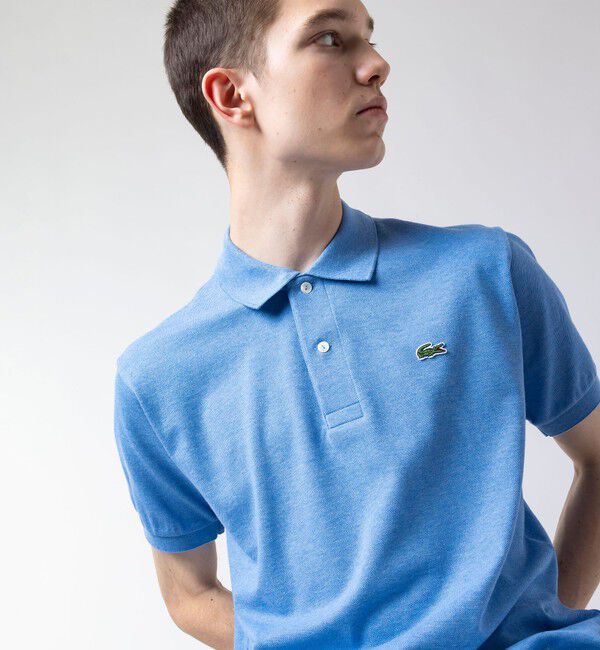LACOSTE「『L1264』定番半袖ポロシャツ（杢糸）」|ポロシャツ|