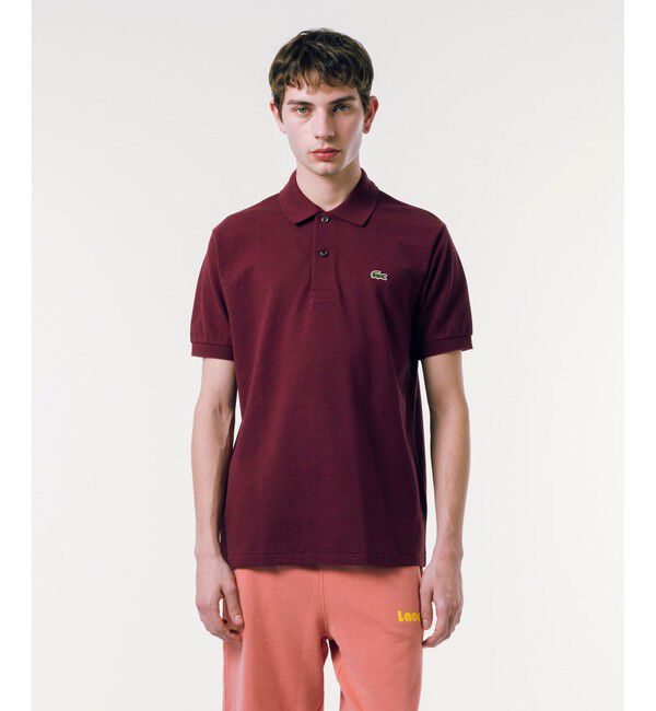 LACOSTE「『L1264』定番半袖ポロシャツ（杢糸）」|ポロシャツ|