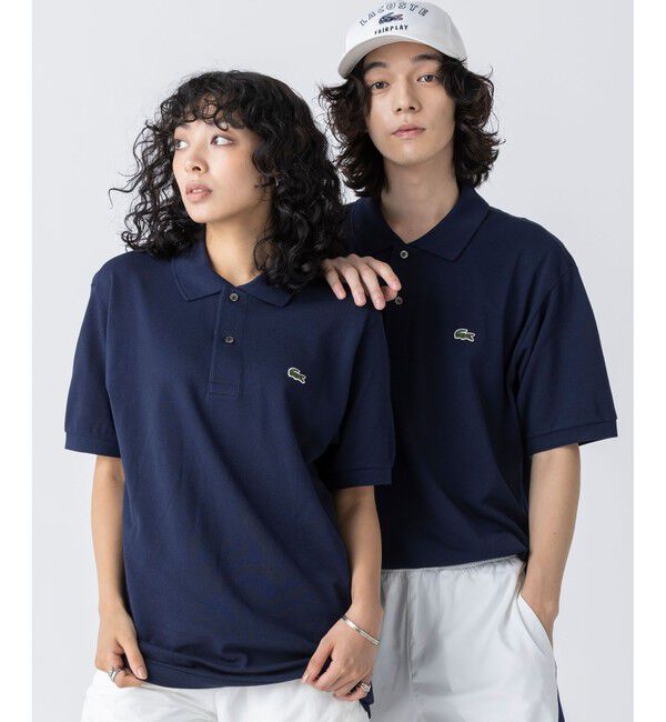LACOSTE「『Ｌ.12.12』定番半袖ポロシャツ」|ポロシャツ|ネイビー