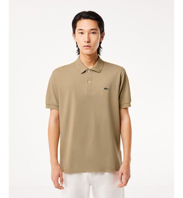 LACOSTE「『Ｌ.12.12』定番半袖ポロシャツ」|ポロシャツ|タン