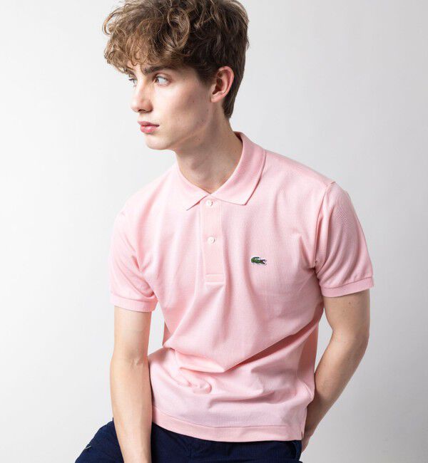 LACOSTE「『Ｌ.12.12』定番半袖ポロシャツ」|ポロシャツ|ピンク