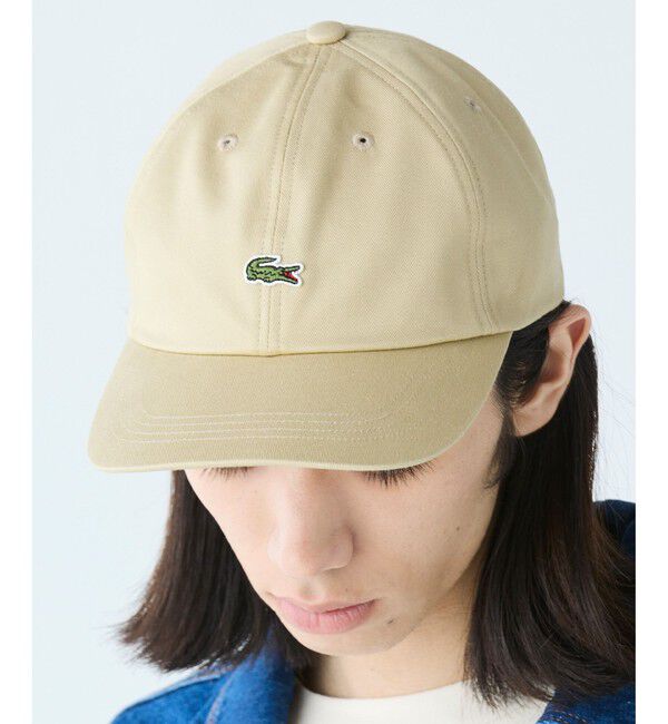 LACOSTE「ワンポイントワニロゴキャップ」|キャップ・キャスケット|