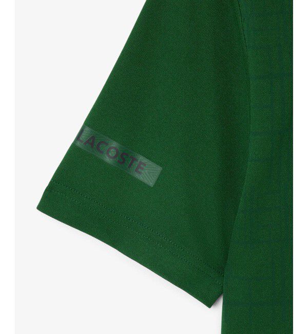 LACOSTE「『ノバク・ジョコビッチ』ラケットプリントウルトラドライポロシャツ」|ポロシャツ|