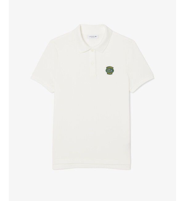 LACOSTE「【EC only】ラコステパリエンブレムワッペンレディースポロシャツ」|ポロシャツ|