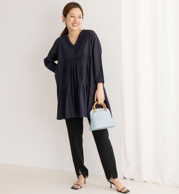 NOLLEY'S「ティアードチュニック」|シャツ・ブラウス|