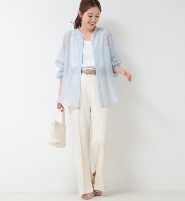 NOLLEY'S「ウォッシャブルスリットパンツ」|その他|