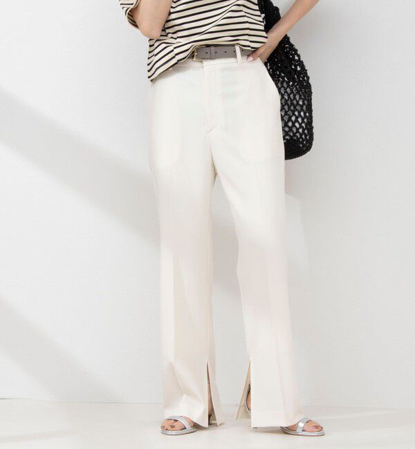 NOLLEY'S「ウォッシャブルスリットパンツ」|その他|