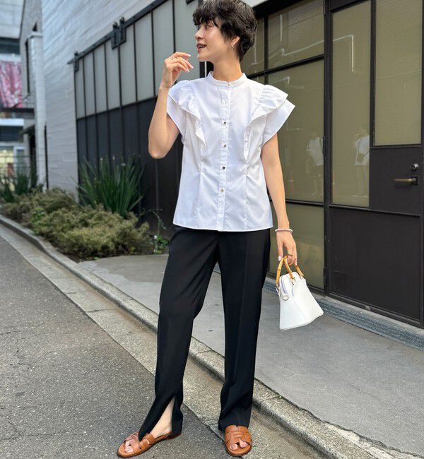 NOLLEY'S「ウォッシャブルスリットパンツ」|その他|