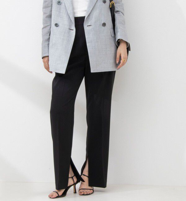 NOLLEY'S「ウォッシャブルスリットパンツ」|その他|