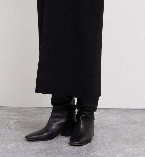 NOLLEY'S「《手洗い可能》Vネックミラノリブジャンパースカート」|ワンピース|