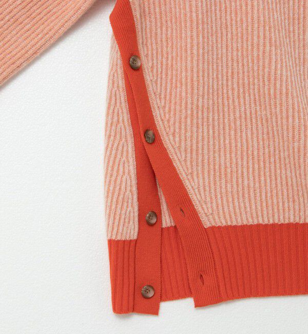 Rie Miller「ロールアップスリーブ両畦プルオーバー」|ニット・セーター|