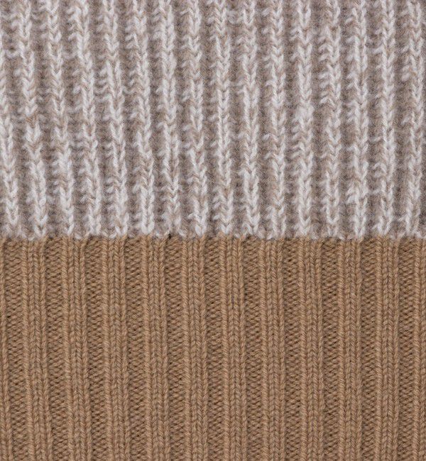 Rie Miller「ロールアップスリーブ両畦プルオーバー」|ニット・セーター|