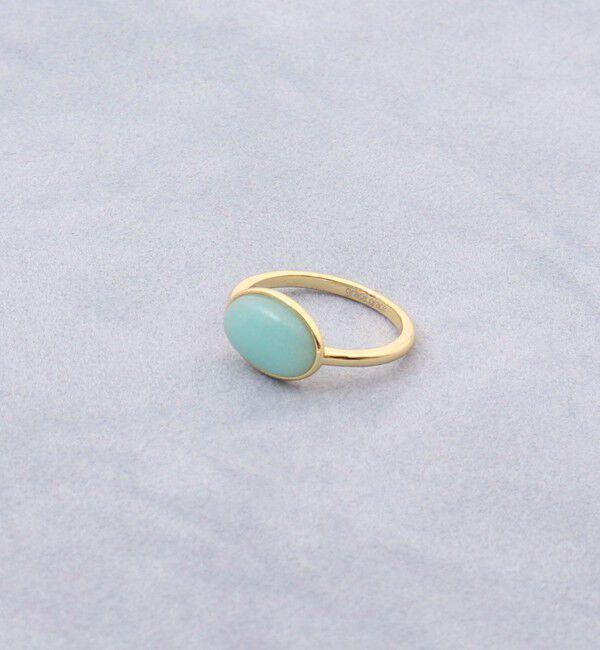 grace grace「【grace grace/グラスグラス】天然石オーバルリング」|リング|