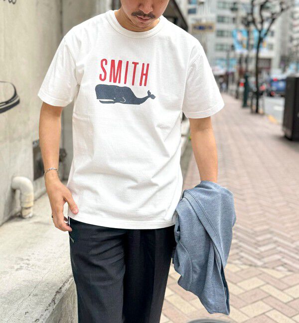 NOLLEY'S goodman「【BARNS OUTFITTERS】別注タフネックT SMITH 25SS」|Tシャツ・カットソー|
